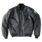 レーシングジャケット HOUSTON HTVA1911W MA-1 M/C JAC BK XL