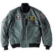 レーシングジャケット HOUSTON HTVA1921W MA-1 M/C JAC GM 3XL