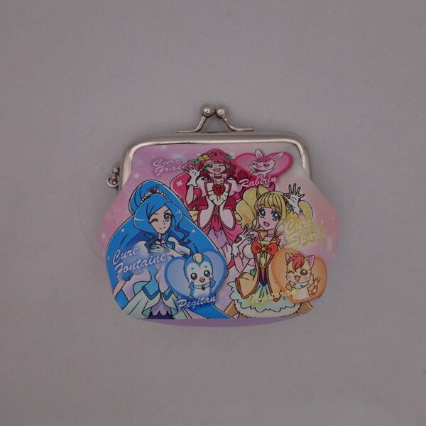 Rm 6274 ヒーリングっど プリキュア がまぐち M リボン キャラクターグッズ Solas Wozki Pl