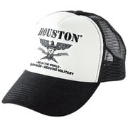 キャップ HOUSTON 19FW HT EMBROIDERY MESH CAP WH