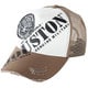 キャップ HOUSTON 19FW HT PRINT&WAPPEN MESH CAP BR