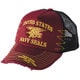 キャップ HOUSTON 19FW HT NAVY SEALS MESH CAP WN
