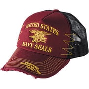 キャップ HOUSTON 19FW HT NAVY SEALS MESH CAP WN