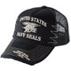 キャップ HOUSTON 19FW HT NAVY SEALS MESH CAP BK