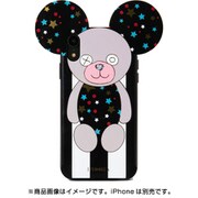 17242 [IPHORIA iPhone XR 用ケース Teddy Case Stars B&W Stripes]
