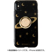 16910 [IPHORIA iPhone X/ iPhone XS 用ケース Gold Ring with Cosmic Sky]