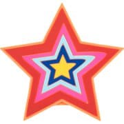 IPHORIA Qi(チー)対応 充電器 Colorful Star 16869