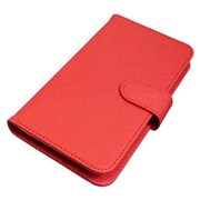 BFC02MRD [スマートフォン 汎用（4.7～5.2インチ） 手帳ケース レッド]