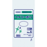 HEIKO ポリ規格袋 ヘイコーポリ 03 No.6 紐なし