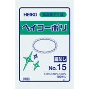 HEIKO ポリ規格袋 ヘイコーポリ 03 No.15 紐なし