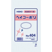 HEIKO ポリ規格袋 ヘイコーポリ No.404 紐なし