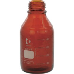 ねじ口ビン セーフティコート 茶褐色 ビンのみ 500mL