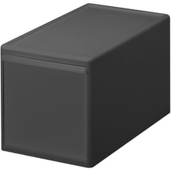 組み合わせて使える収納ケース ミディL グレー MOS-05 Gy