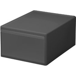 組み合わせて使える収納ケース ワイドM グレー MOS-03 Gy