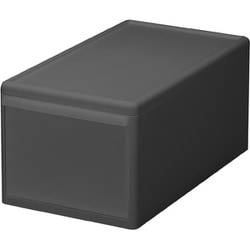 組み合わせて使える収納ケース ミディM グレー MOS-02 Gy