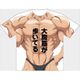 ダンベル何キロ持てる？ フルグラフィックTシャツ XL [キャラクターグッズ]