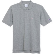 C3F356-070-XL [Champion（チャンピオン） ポロシャツ メンズ オックスフォードグレー XL]