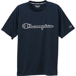 C3PS320-370-L [Champion（チャンピオン） C VAPOR Tシャツ メンズ ネイビー L]