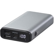 モバイル充電器 10000mAh PD18W対応 シルバー GH-BTPF100-SV