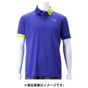 7101001 [UV ドライタッチ 半袖ポロ BLUE L]