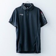 7101002 [UV ドライタッチ 半袖ポロ BLACK XL]