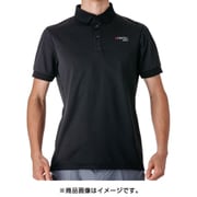 7101005 [吸水速乾 半袖ポロシャツ BLACK XL]