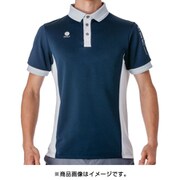 7101006 [吸水速乾 半袖ポロシャツ NAVY XL]