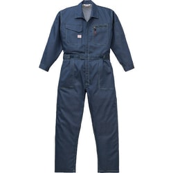 5960-NB-5L [つなぎ服 5Lサイズ ネイビーブルー]