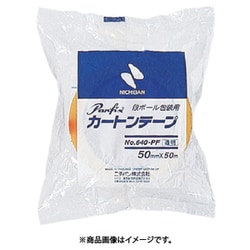 ニチバン カートンテープ640PF黄土 60mm×100m