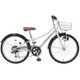 子ども用自転車 285mm WHITE VW-24S