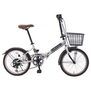 折り畳み自転車 310mm WHITE VW-206G