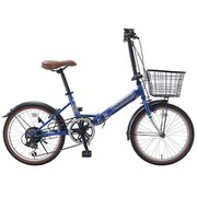 折り畳み自転車 310mm NAVY VW-206G