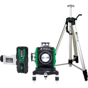シンワ レーザーロボ Xline グリーン 受光器・三脚セット