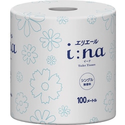 i：naトイレットティシューシングル100m個包装・無香料