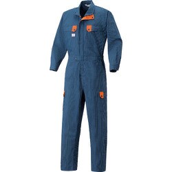 帯電防止ツヅキ BLLサイズ ネイビーブルー