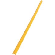 安心クッション L字型90cm 細 油面接着仕様 イエロー