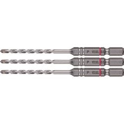 磁器タイル用ドリルAPD 3本組 径:3.5mm 有効長:45mm