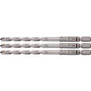 磁器タイル用ドリルAPD 3本組 径:6.0mm 有効長:65mm