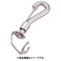 B-109 [ステンレス ワンタッチスナップ 線径6mm 長さ80mm （204-8746） 1個]