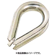 B-1102 [ステンレス 板シンブル 使用ロープ径12～14mm （205-1938） 1個]