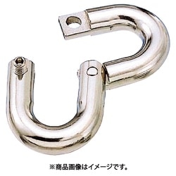 ステンレス ネジ止めJジョイント 線径8mm 長さ38mm （204-8755） 1個 B-1135