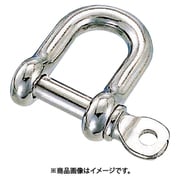 B-1262 [ステンレス ネジシャックル SUS316 呼び12mm （204-7178） 1個]