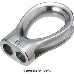 ステンレス ロープシンブル 使用ロープ径9mm