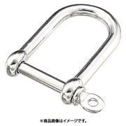 B-2555 [ステンレス ロングワイドシャックル 呼び5mm （204-5577） 1個]