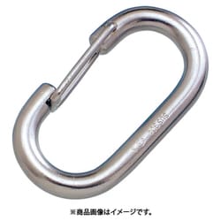 ステンレス O型フック SUS316 径6mm 長さ52mm 1個入