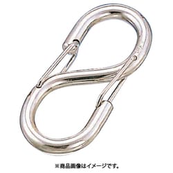 ステンレス Sカンフック SUS316 径6mm 長さ75mm 1個入