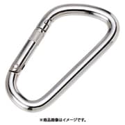 ステンレス カラビナD型（環なし） SUS316 径10mm 長113mm （1個入）