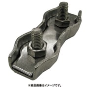 ステンレス ダブルワイヤークリップ 使用ロープ径3mm