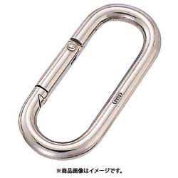 ステンレス プチカラビナ（スタンダード型）SUS316 線径10mm長さ88mm （1個入）
