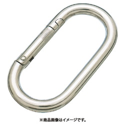 ステンレス カラビナ（環なし）SUS316 径10mm長さ90mm（1個入）